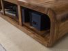 Couchtisch Massivholztisch BUANA 120x60x30 cm Ablage Holz Sheesham Bild 3