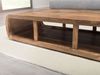 Couchtisch Massivholztisch BUANA 120x60x30 cm Ablage Holz Sheesham Bild 2