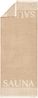 Schiesser Saunatuch Rom - 75 x 200 cm - Sand Bild 3
