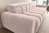 99rooms Alessio Bigsofa Velours TIFFANY Beige mit Sitztiefenverstellung Lieferung Wohnung Bild 4