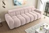 99rooms Alessio Bigsofa Velours TIFFANY Beige mit Sitztiefenverstellung Lieferung Wohnung Bild 3