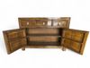 Vintage Kommode Braun Kastanienbraun Messingkreis chinesisch Schrank Sideboard Kolonial-Stil Antik-Stil Lowboard asiatisch orientalisch Fernost shabby-chic Landhaus Bild 5