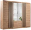 Vente-unique - SIDOVIA Wardrobe and walk-in wardrobe Holz, Platte Beige - B 60 cm x H 213 cm x L 250 cm Bild 2