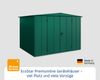 Hörmann Ecostar Metall-Gerätehaus Elegant mit Satteldach Typ 3, 238x303 cm , moosgrün, 7,2 m²,2-flüglige Tür Bild 4