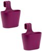Engelland Blumenkasten Blumentopf zum Hängen (Vorteils-Set, 2 St, Fassungsvermögen je Topf 2,8 Liter), UV-Beständig, Frostbeständig, Wasserauffangschalen Bild 2