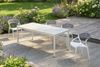KAWOLA Gartenstuhl KISO Outdoor weiß mit Kissen Rückenlehne Rope grau 79 x 58 x 54 cm Bild 5