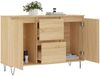 Sideboard, Kommode Sonoma-Eiche 101,5x35x70 cm Holzwerkstoff j2889p Bild 4