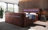 Boxspringbett Jupiter mit TV Lift, RGB und Stauraum 180x200 Braun H4 (100kg+) Bild 2