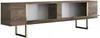 Vente-unique - ZIRELDA TV Möbel Holz, Platte Braun - B 30 cm x H 50 cm x L 180 cm Bild 3