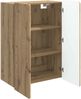 vidaXL Wandschrank Artisan-Eiche 66 x 34,5 x 92 cm Holzwerkstoff 898234 Bild 2