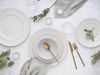 CreaTable Tafelservice Antique offwhite für 4 Personen, Steinzeug, sand (1 Set, 12-teilig) Bild 4
