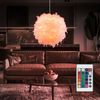 RGB LED Pendelleuchte mit Entenfedern für den Wohnraum DUCKY Bild 4