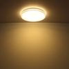LED Deckenleuchte, Kristalle, Sterneneffekt, weiß klar, D 49,5 cm Bild 4