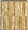 vidaXL Geräteschuppen 163x50x171 cm Massivholz Kiefer 318198 Bild 3