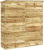 vidaXL Geräteschuppen 163x50x171 cm Massivholz Kiefer 318198 Bild 5