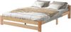 Kinder-Etagenbett 90x200cm, mit Schuhregalen, 2 Einzelbetten & Schränken, Holz, weiß Bild 5