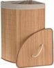 Storage Solutions Wäschekorb Ecke Wäschekorb Bambus braun Bild 1