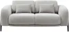 Vente-unique - ARAVIO Sofa Stoff Grau - B 102 cm x H 100 cm75 cm x L 170 cm Bild 3