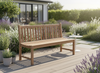 Stabile Bank Gartenbank Picadelly 150 cm in Premium Teak ohne Armlehne Bild 2