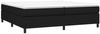 Boxspringbett Schwarz 200x200 cm Stoff [3120888] Bild 3