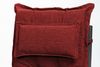 sunnypillow Hochlehnerauflage Gartenstuhlauflagen mit abnehmbarem Kopfpolster 120x50x9 cm, (2 St), Auflage Polsterauflagen UV-Lichtecht Bild 4