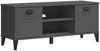 vidaXL Schuhbank VIKEN Anthrazit 106x35x45 cm Holzwerkstoff 374934 Bild 2