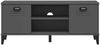 vidaXL Schuhbank VIKEN Anthrazit 106x35x45 cm Holzwerkstoff 374934 Bild 5