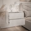 Lookway Nachttisch AURORA II SILVER Hängender Nachttisch mit LED‑Beleuchtung (1x Nachttisch), Breite: 50 cm Bild 4
