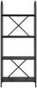 vidaXL Bücherregal Schwarz Eichen-Optik 60 x 30 x 146 cm Holzwerkstoff 879911 Bild 5