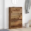 vidaXL Schuhschrank mit Regal Altholz 80 x 21 x 125,5 cm Holzwerkstoff 869102 Bild 4