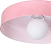 Deckenlampe LUGUSE Glas Rosa Bild 5