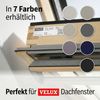 Dachfensterrollo Verdunklungsrollo Weiß - Verdunklung - Kompatibel mit VELUX MK08, Cocoon Home, verdunkelnd, Thermobeschichtet, Einfache Montage, 100% Verdunkelnd, Stufenlos Bild 3