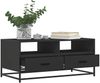 vidaXL Couchtisch Schwarz 100x50x45 cm Holzwerkstoff und Metall 848784 Bild 4