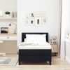 vidaXL Boxspringbett mit Kopfteil Schwarz 200 x 90 cm Stoff 3341022 Bild 3
