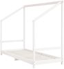 vidaXL Kinderbett Weiß 80x200 cm Massivholz Kiefer 835701 Bild 3