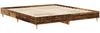 vidaXL Bettgestell ohne Matratze Altholz-Optik 180x200cm Holzwerkstoff 3329028 Bild 4
