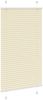 vidaXL Plissee Creme 70x100 cm Stoffbreite 69,4 cm Polyester 4015273 Bild 3