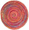 Juteteppich - Vance 250 x 250 cm - mehrfarbig - rund Bild 2