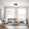 Fabas Luce 3774-47-125 LED Pendelleuchte Deva 3-flammig Amber dimmbar Bild 2