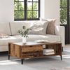vidaXL Couchtisch Altholz 90 x 60 x 35 cm Holzwerkstoff 875116 Bild 4