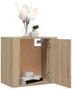 vidaXL Wand-Nachttische 2 Stk. Sonoma-Eiche 50x30x47 cm 816871 Bild 4