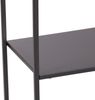 Standregal Isojoki 120x35x87,5 cm Metall Schwarz matt [en. casa] Bild 5