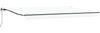 vidaXL Ausziehbare Markise Weiß 500 x 300 cm Stoff und Aluminium 3331357 Bild 2