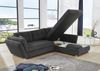 Job 'Jengen KPL' Wohnlandschaft, Chenille dunkelgrau Bild 3