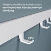 Mai & Mai Garderobenleiste Wandgarderobe mit verstellbaren 5/6/8 Haken aus Alu Stalo-10 (8 St), Oberfläche pulverbeschichtet, Hakenabstand frei verstellbar Bild 4