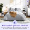 Wolkenfeld Bettwäsche Mako-Satin Baumwollsatin Sommerbettwäsche, 100% Baumwolle, 2 teilig, 135x200 cm, 155x220, 200x200 & Übergrößen I inkl. Kissenbezüge 80x80 Bild 2