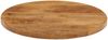 vidaXL Tischplatte Ø 50x3,8 cm Rund Massivholz Mango 370073 Bild 3