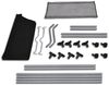 vidaXL Wäschekörbe mit Taschen 2 Stück Schwarz und Grau 276041 Bild 3