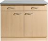 wiho Küchen Unterschrank Kiel 100 cm breit, 50 cm tief Bild 2