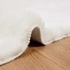 vidaXL Rutschfester Teppich aus Kunstkaninchenfell OLITE Creme 42021665 Bild 5